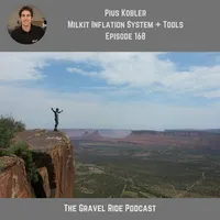 The Gravel Ride. A cycling podcast artwork