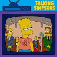 Talking Simpsons artwork