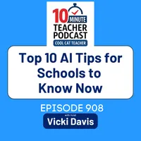 10 Minute Teacher Podcast with Cool Cat Teacher artwork