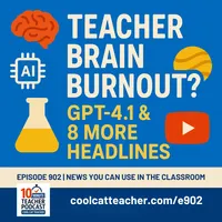10 Minute Teacher Podcast with Cool Cat Teacher artwork