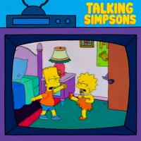 Talking Simpsons artwork