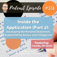 The College Essay Guy Podcast: A Practical Guide to College Admissions artwork