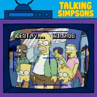 Talking Simpsons artwork