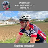 The Gravel Ride. A cycling podcast artwork