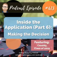 The College Essay Guy Podcast: A Practical Guide to College Admissions artwork