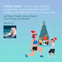 Physio Edge podcast with David Pope artwork