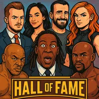 Hall of Fame with Booker T & Brad Gilmore artwork