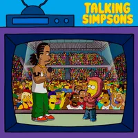 Talking Simpsons artwork
