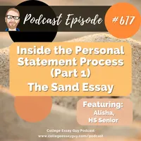 The College Essay Guy Podcast: A Practical Guide to College Admissions artwork