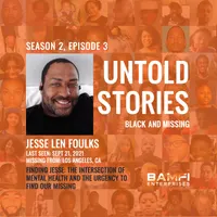 Untold Stories: Black and Missing artwork