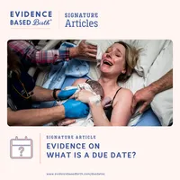 Evidence Based Birth® artwork