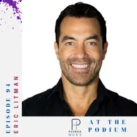 At the Podium with Patrick Huey artwork