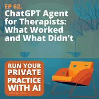 Run Your Private Practice with AI (Artificial Intelligence) artwork