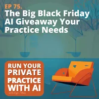 Run Your Private Practice with AI (Artificial Intelligence) artwork
