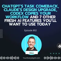Everyday AI Podcast – An AI and ChatGPT Podcast artwork