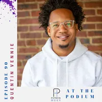 At the Podium with Patrick Huey artwork