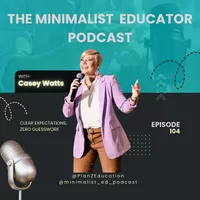 The Minimalist Educator Podcast artwork