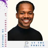 At the Podium with Patrick Huey artwork