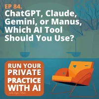 Run Your Private Practice with AI (Artificial Intelligence) artwork