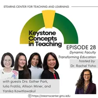 Keystone Concepts in Teaching: A Higher Education Podcast from the Stearns Center for Teaching and Learning artwork