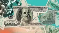 Peter Lewis' Money Talk artwork