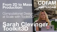 CDFAM Computational Design Symposium artwork