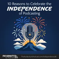 The Audacity to Podcast® - tips and how to start and grow profit in podcasting artwork