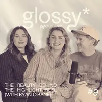 glossy* podcast artwork