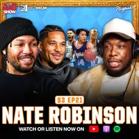 Roommates Show with Jalen Brunson & Josh Hart artwork