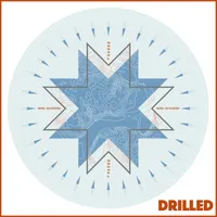 Drilled artwork