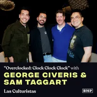Las Culturistas with Matt Rogers and Bowen Yang artwork
