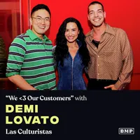 Las Culturistas with Matt Rogers and Bowen Yang artwork