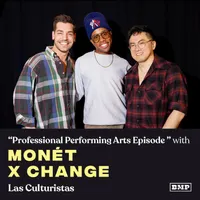 Las Culturistas with Matt Rogers and Bowen Yang artwork