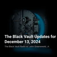 The Black Vault Radio w/ John Greenewald, Jr. artwork