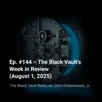 The Black Vault Radio w/ John Greenewald, Jr. artwork