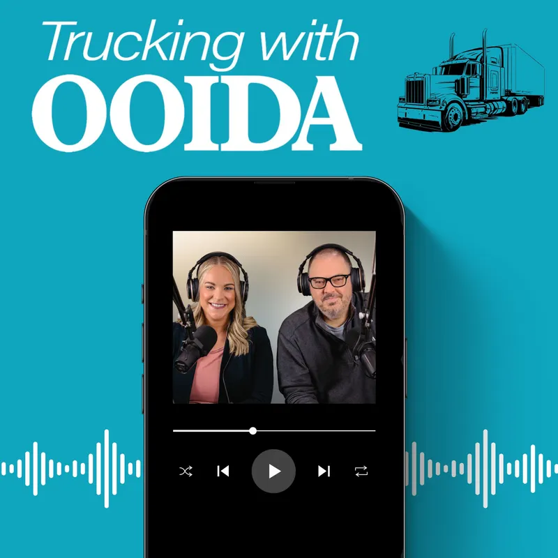 Trucking with OOIDA artwork
