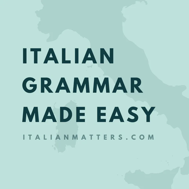 Italian Grammar Made Easy artwork