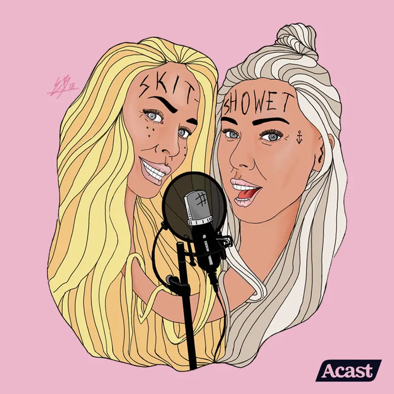 Skitshowet artwork