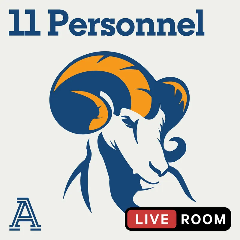 11 Personnel: A show about the Los Angeles Rams artwork