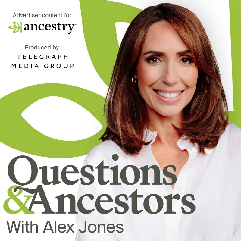 Questions & Ancestors with Alex Jones artwork