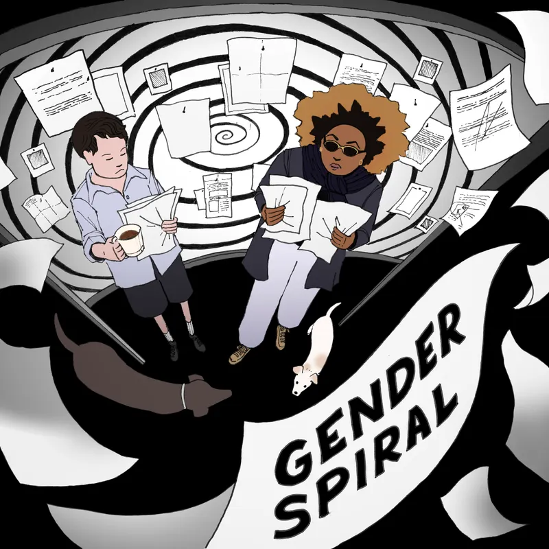 Gender Spiral Patreon artwork