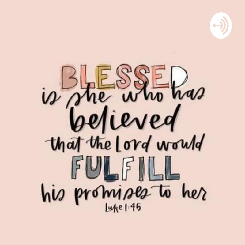 blessed is she artwork