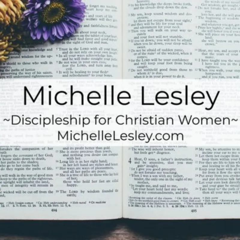 Michelle Lesley: Discipleship for Christian Women artwork