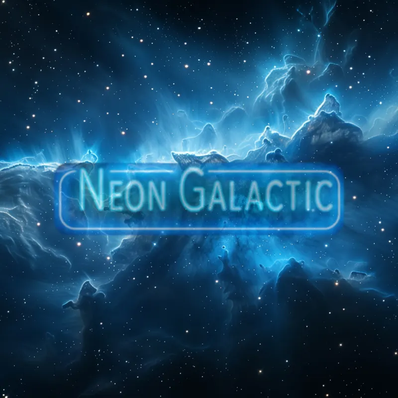 Neon Galactic with James Faulk artwork