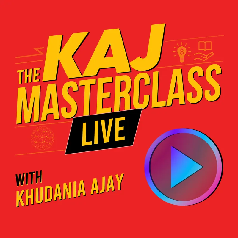 KAJ Masterclass LIVE artwork