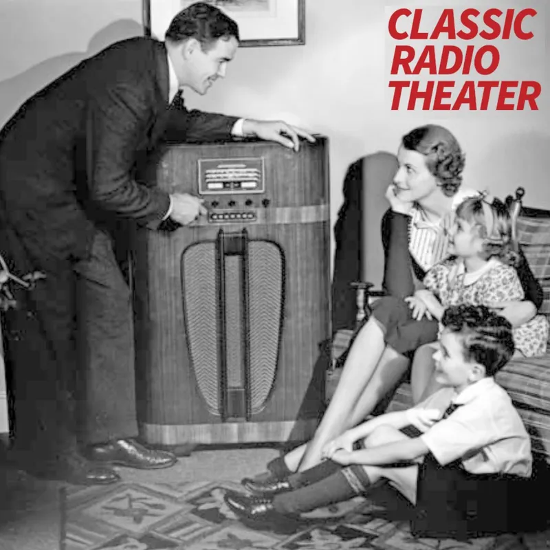 Classic Radio Theater with Wyatt Cox artwork