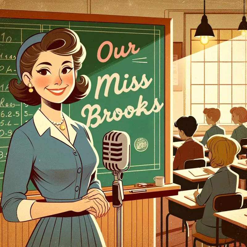 Our Miss Brooks artwork