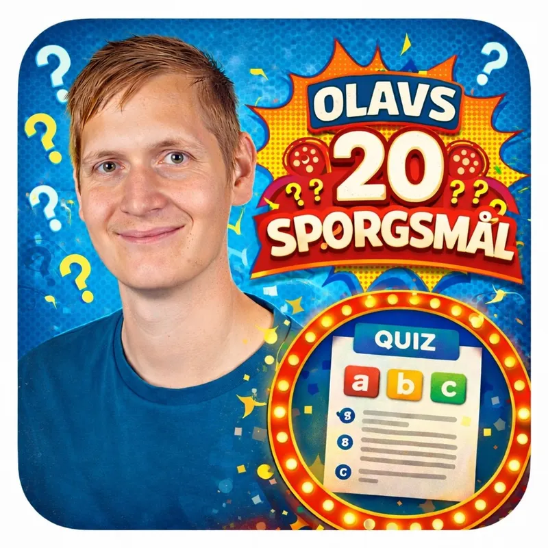 Olavs 20 spørgsmål artwork