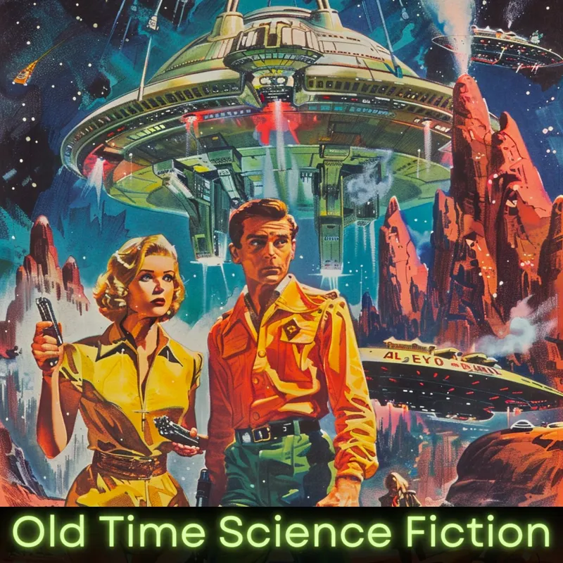 Old Time Science Fiction artwork