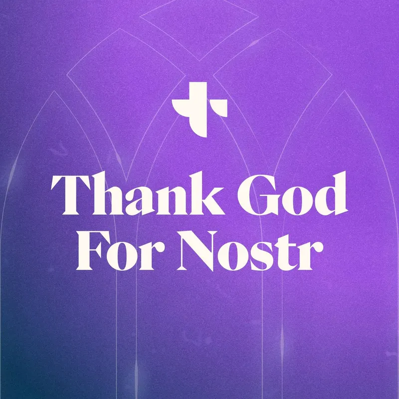 Thank God for Nostr artwork